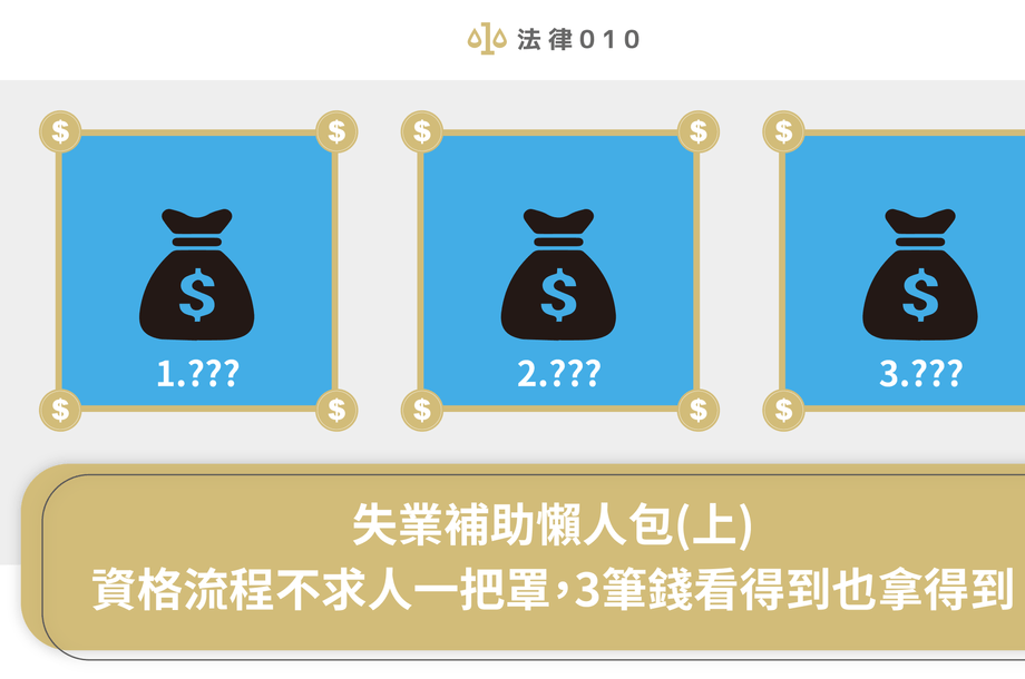 【含紓困4.0】失業補助懶人包資格流程一把罩！