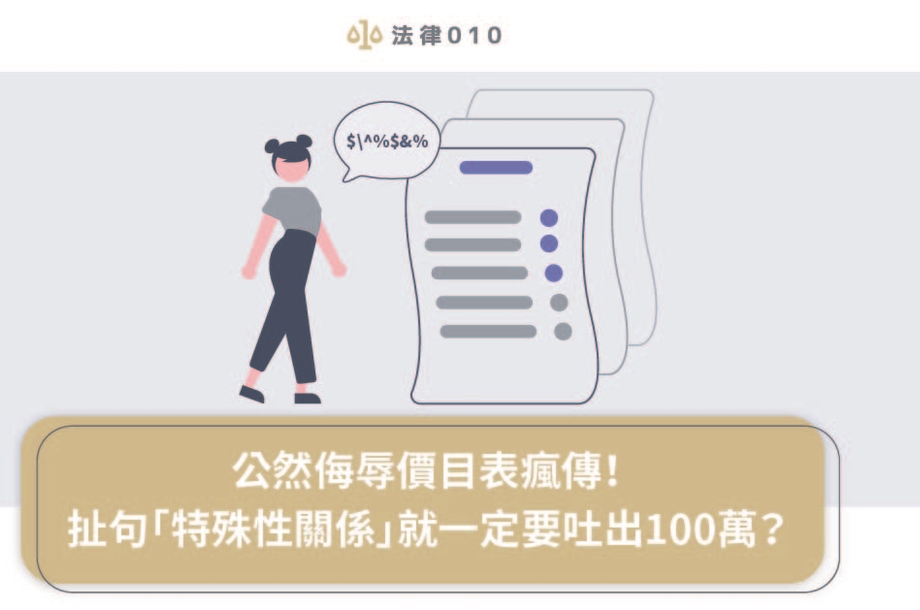 公然侮辱罪怎樣會成立？律師：這2條底線千萬不要踩！